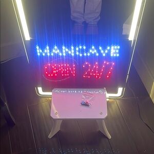 LED Mancave Sign - Multicolor
